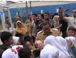 Gubernur DKI Tinjau Sekolah Terintegrasi di Pasar Rebo
