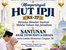 Rayakan HUT ke-27, DPC IPJI Jakarta Utara Gelar Santunan Yatim dan Lomba Mewarnai di Balai Yos Sudarso